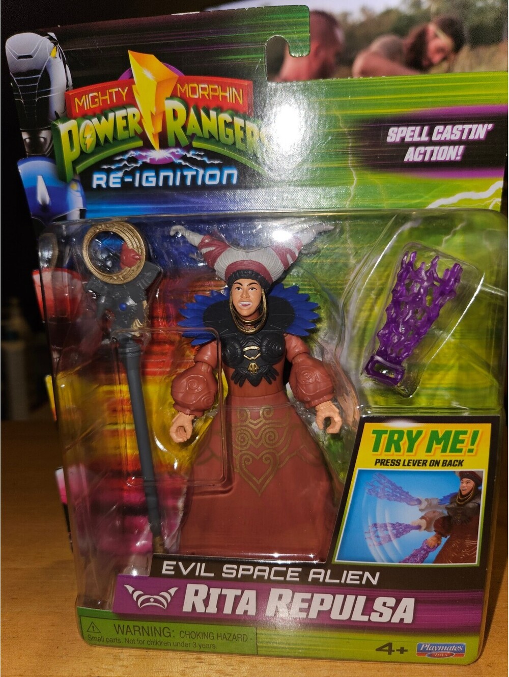 Mighty Morphin Power Rangers Re-Ignition Rita Repulsa Action Figure - Picture 8 of 8